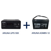 ”ARUNA” Акція Комплект UPS 500 + AGM65-12