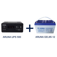 ”ARUNA” Комплект UPS 500 + GEL65-12 Акция 