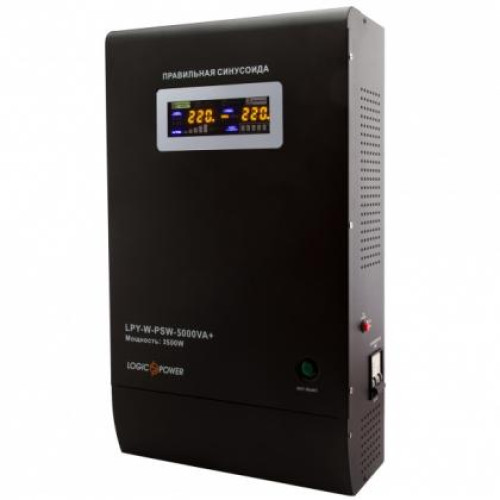 ДБЖ LogicPower LPY-B-PSW-5000VA+ (3500Вт) 10А/20А з правильною синусоїдою 48V