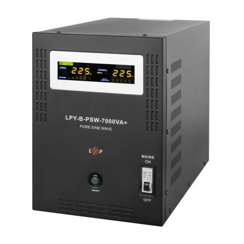 ДБЖ LogicPower LPY-B-PSW-7000VA+ (5000Вт) 10А/20А з правильною синусоїдою 48V