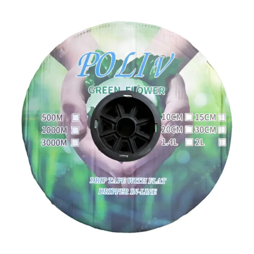 Капельная лента POLIV Green Flower Эмиттер 16мм 6 mil 1000м 15см 1.4л/ч