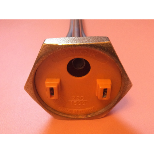 Тэн для чугунной батареи 1500 W (нержавейка) с резьбой 1 1/4" Левая резьба BALCIK Турция