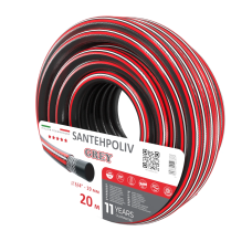 Шланг для поливу SANTEHPOLIV Grey 20m* 3/4