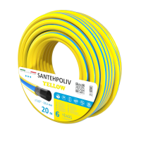 Шланг для поливу SANTEHPOLIV Yellow 20m*1/2