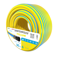 Шланг для поливу SANTEHPOLIV Yellow 30m*3/4