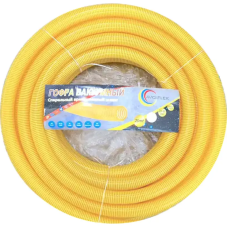 Гофрошланг Спіральний AvciFlex Вакуумний 2 (50мм) 14м (жовтий)