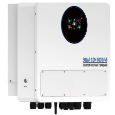 ARUNA Инвертор гибридный SOLAR COM 6000/48 (6kW, 48A, 125А, Wi-Fi) 