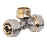 Трійник WING 20*1/2з *20 STA нікель Ц6079
