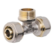 Тройник WING 20*1/2з *20 STA никель Ц6079