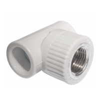 PP-R Трійник EVCI 20х1/2ВРх20