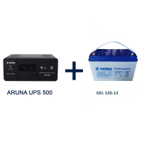 ”ARUNA” Акція Комплект UPS 500 + GEL120-12 ”ARUNA” Акція Комплект UPS 500 + GEL120-12