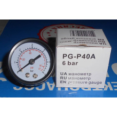 rudes Манометр PG-P40AM.6 bar 