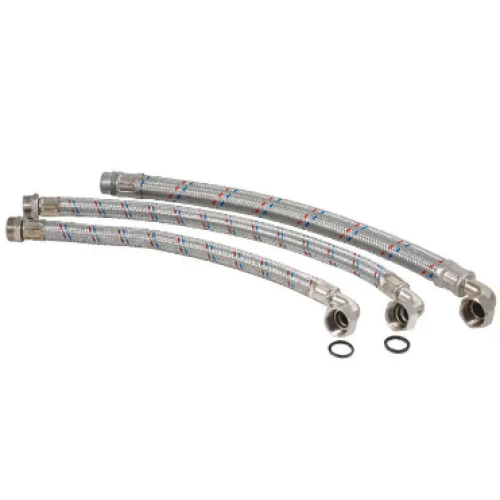 Сменный гибкий шланг для бытовых насосных станций FLEXIBLE 1/4"M/1" F/23 см/1/2"/90