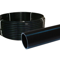 Труба STR ПНД d 50-2.9 мм (6 атмосфер чорна) (100м)