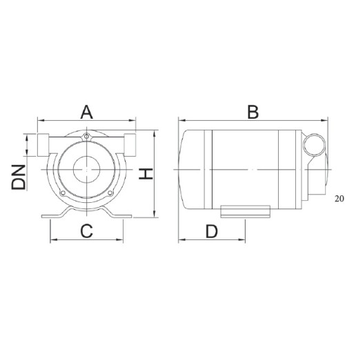 Насос для повышения давления ЕuroАqua 15WB-14