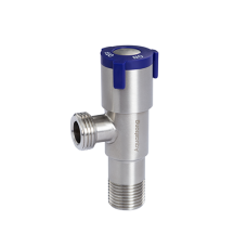 Кран кутовий AQUASTRONG V2 Blue M1/2 х M1/2 (V201)