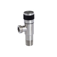 Кран кутовий нержавіюча сталь AQUASTRONG R3 M1/2 х M3/4 (R305)