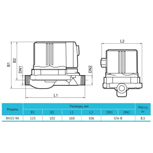 Насос для підвищення тиску Rudes RH 15-9A