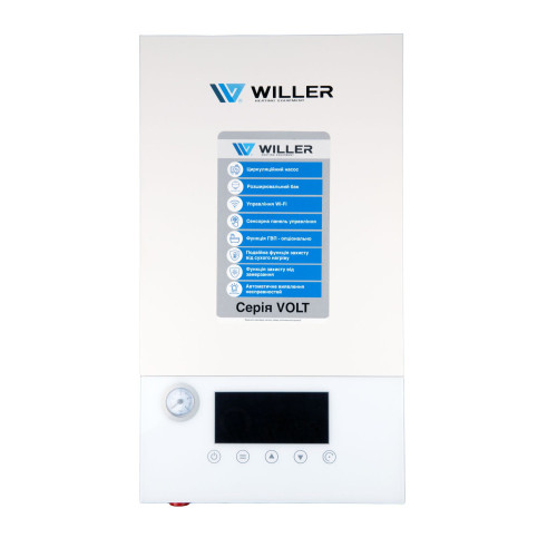 Котёл электрический одноконтурный WILLER PT209 Volt WF