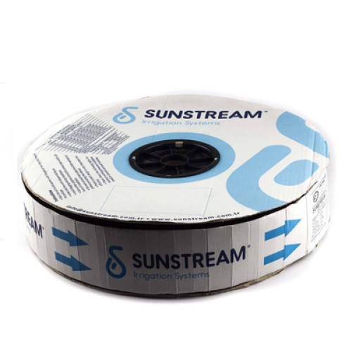Капельная лента эмиттерная SUNSTREAM 16мм * 6 mil 20см 500м 1.6л/ч