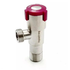 Кран кутовий AQUASTRONG V2 Red M1/2 х M1/2 (V200)