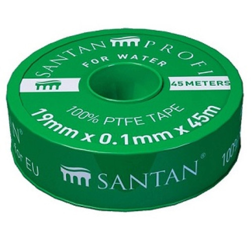 Фум стрічка PROFI SANTAN зелена 19*0,1*45м