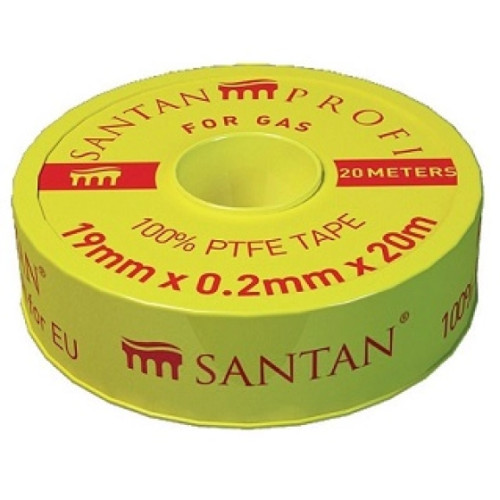 Фум лента PROFI SANTAN газовая 19ммх0.2ммх20м (10/250)