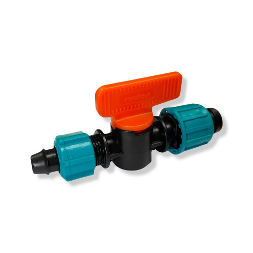 Кран стартовый с поджимом для капельной ленты DT, Dn17 50шт (600) rudes SL 004.i 