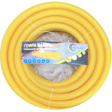 Гофрошланг спиральный гофрированный Avci Flex Вакуумный 1 (25мм) 10м (желтый)