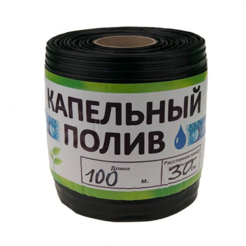 Капельная лента POLIV Green Flower Эмитер 6 mil 16мм 100м 10см 1.4л/ч 
