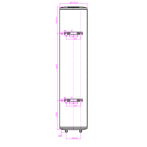 WILLER IV50R Ultra водонагреватель вертикальный (мокрый)