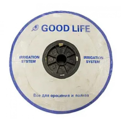Капельная лента Good Life Эмиттер 16мм * 8 mil 20см 2500м 1.1л/ч 