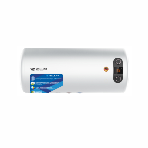 Накопительный электрический горизонтальный бойлер WILLER EH50RI-Horizon