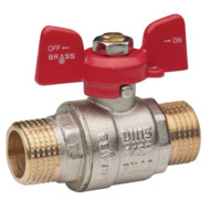 Кран кульовий Brass ЗЗ 1/2