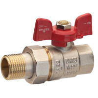 Кран шаровый с сгоном Brass 25 1