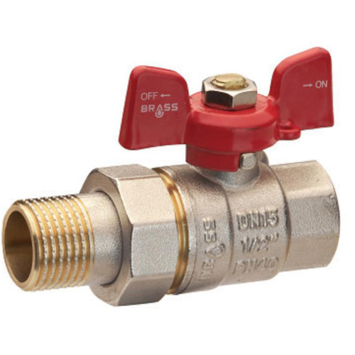 Кран шаровый с згоном Brass 25 1