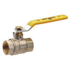 Кран шаровый Brass для газа ВВ 1/2 РУЧКА