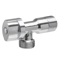 Кран угловой Brass 1/2х3/8 (кор)