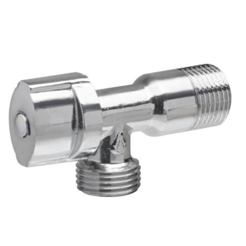 Кран угловой Brass 1/2х3/8 (кор)