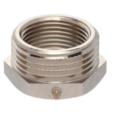 Фітинг різьбовий BRASS Футорка 1/2x3/8