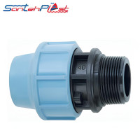 Муфта для ПНД труби НР 50х1½ (Santehplast)