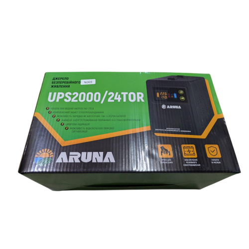 Источник бесперебойного питания ARUNA UPS 2000/24 TOR (24 В)