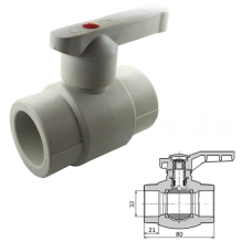 PP-R Кран 32 (54/3шт) Ц9512