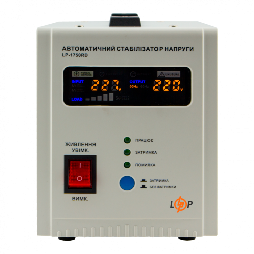 Стабилизатор напряжения LogicPower LP-1750RD (1000Вт/ 7 ступ)