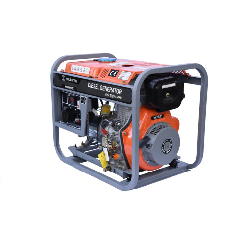 Генератор Hollster 230V/50HZ, 5,0 - 5,5 KW (ручной стартер) дизель (HHDE6500Х)