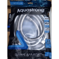 Шланг для душа AQUASTRONG хром нержавеющая сталь 2,0-2,25 м (SC-211-20)