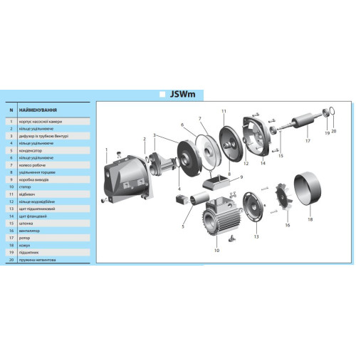 Насосна станція NPO AUJSW1B/19L (Z) (UA)